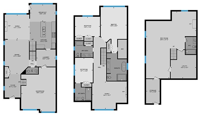 real estate floor plans b2
